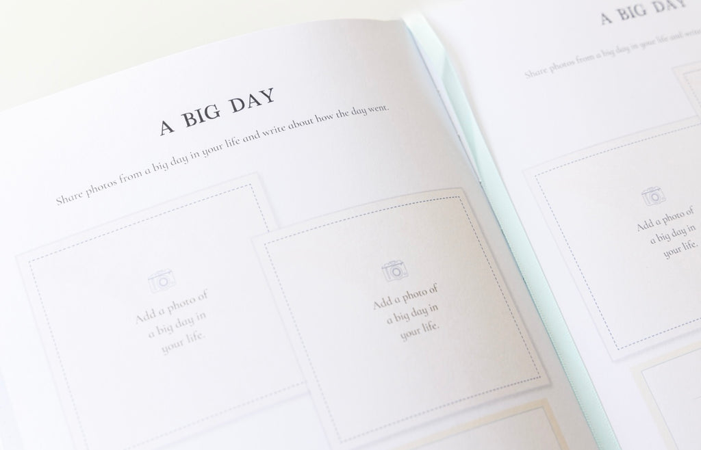 In the Blink of an Eye: A Photo Memory Keepsake Journal