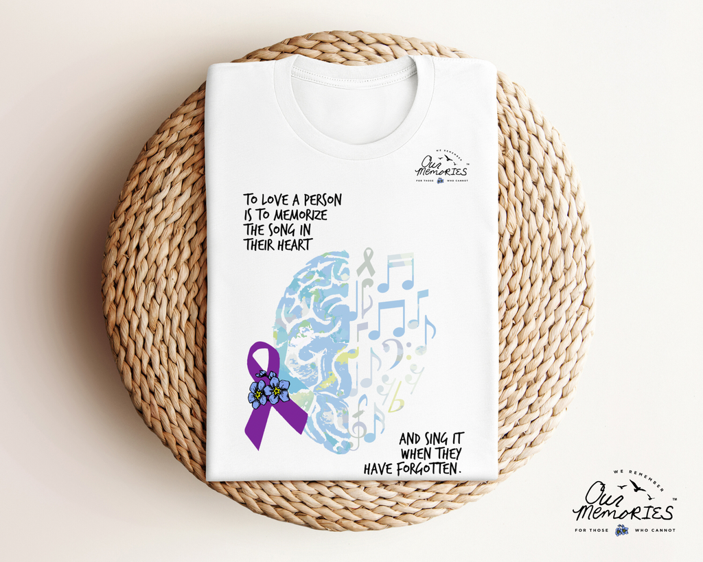Memories in Music Awareness T-shirt
