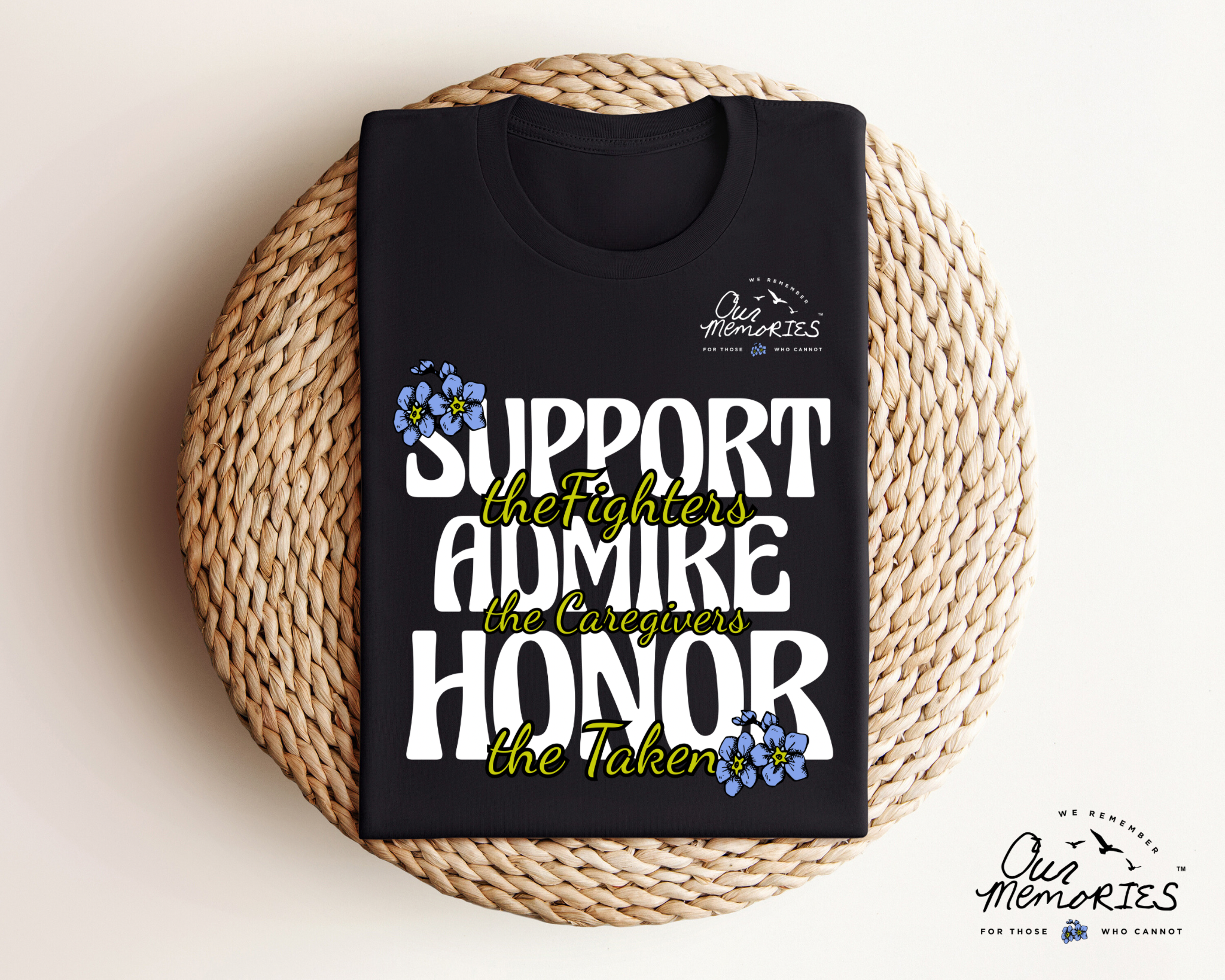 Support|Admire|Honor T-shirt